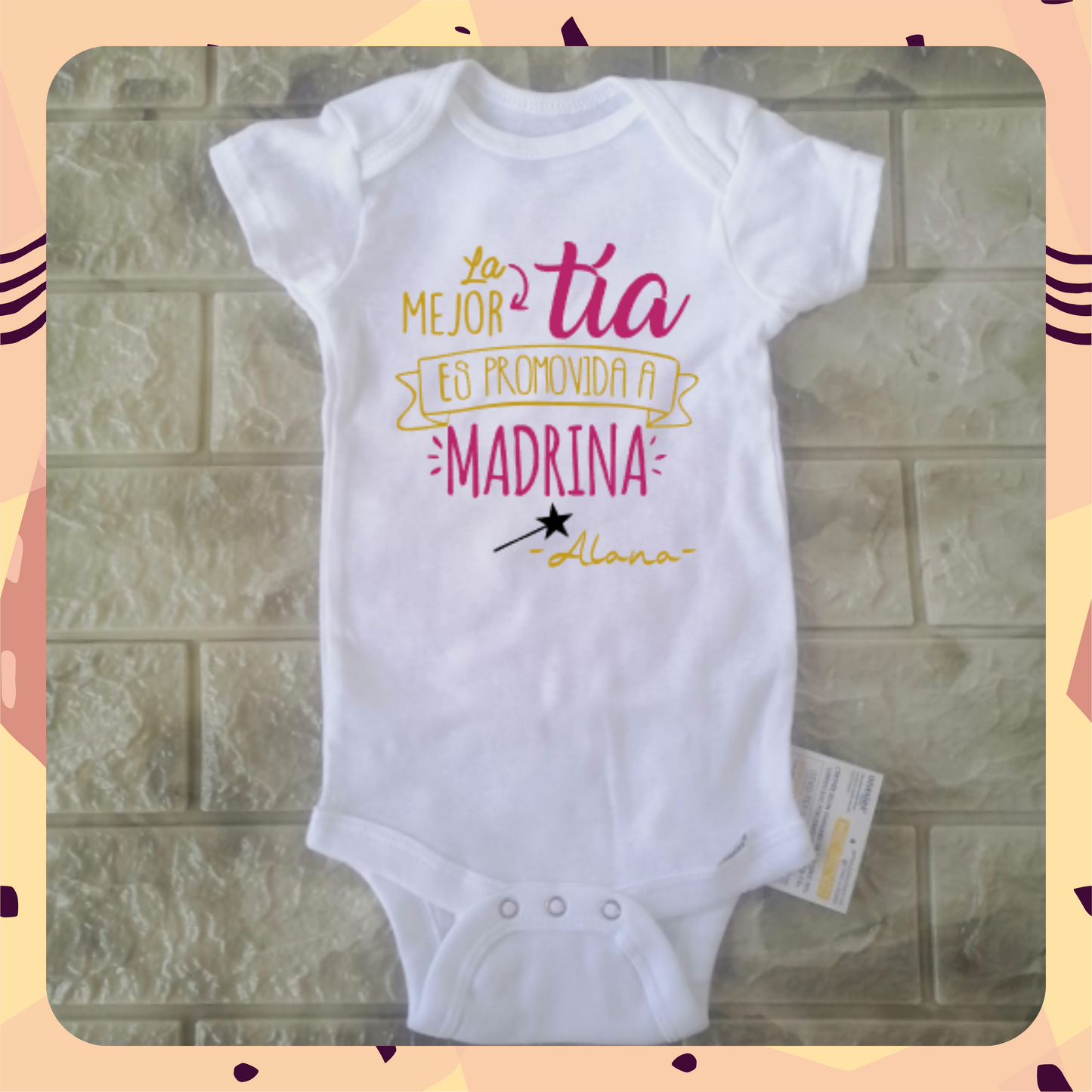 Enterizo para petición de Padrinos