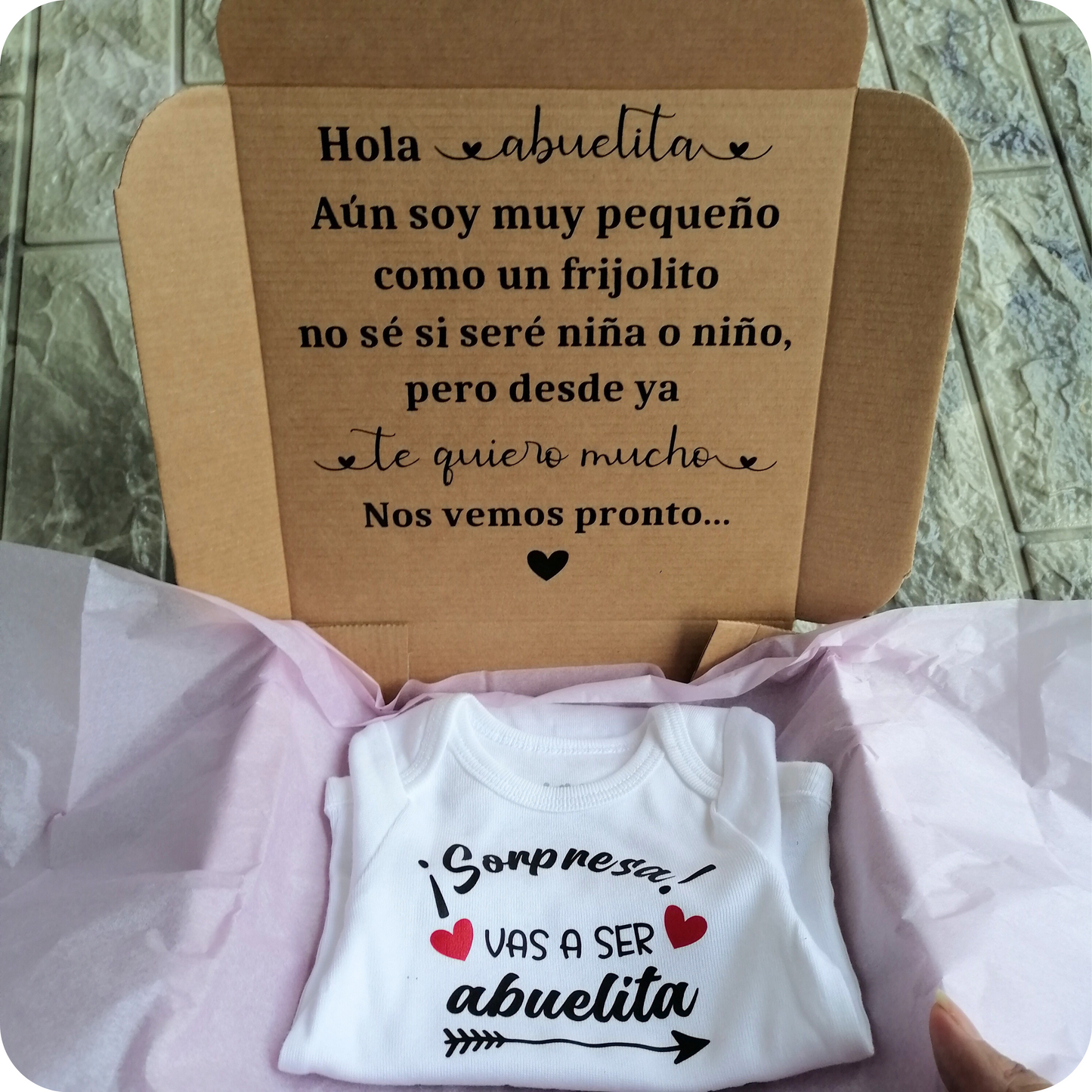 Bebecrece para anuncio de embarazo