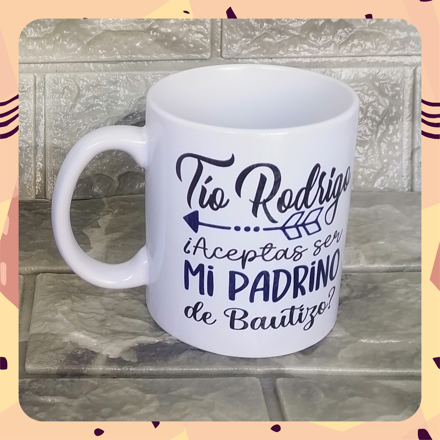 Taza Aceptas ser Mi Padrino