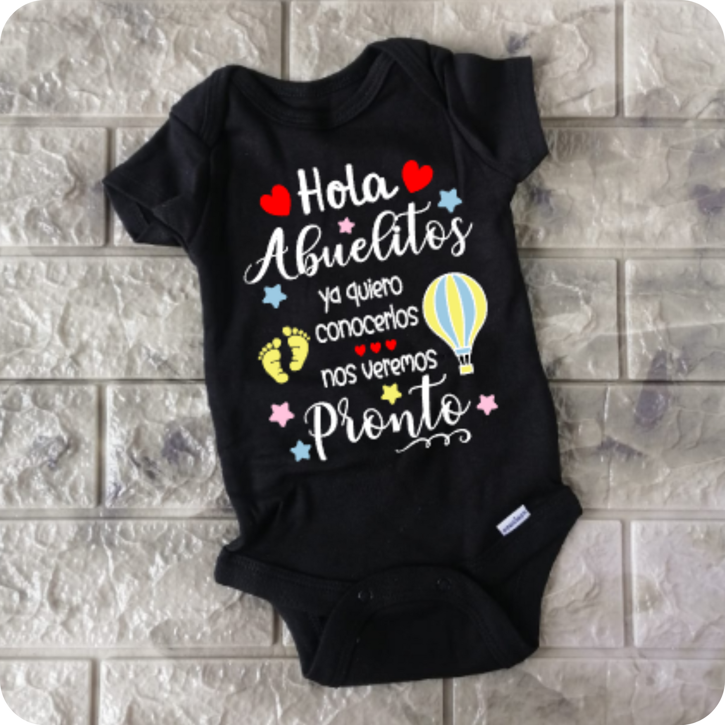 Enterizo Anuncio de Embarazo