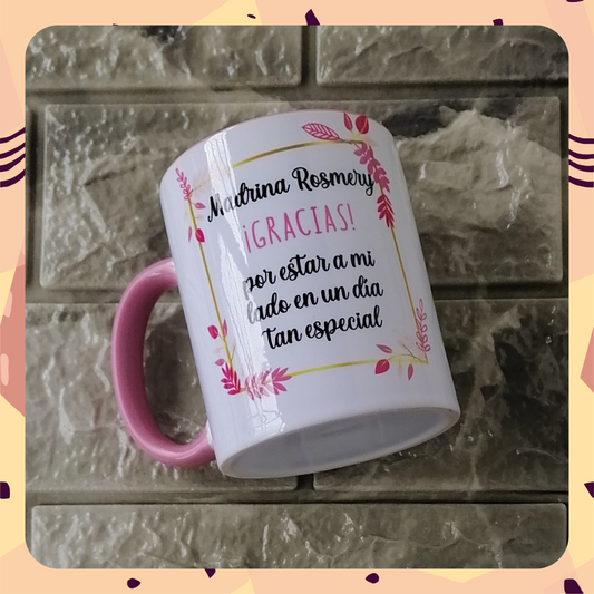 Taza de agradecimiento Madrina