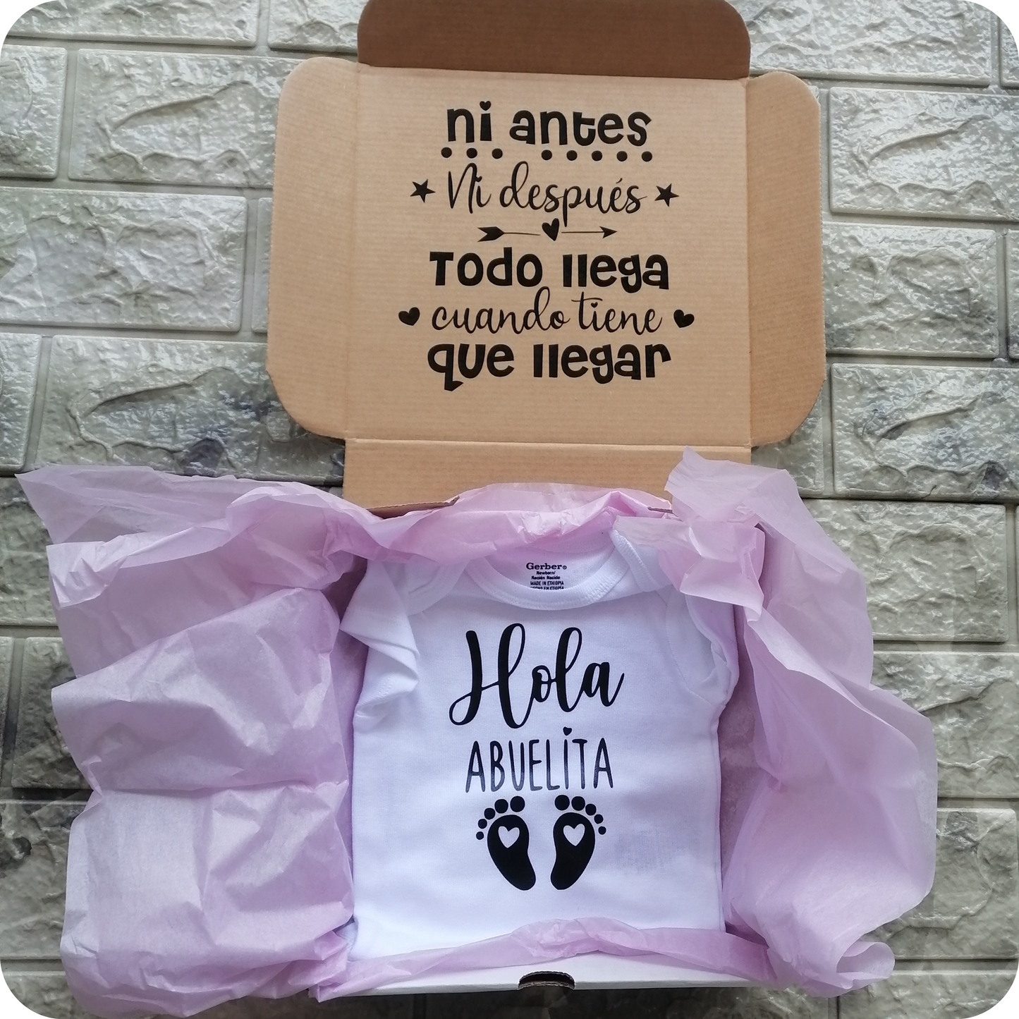 Bebecrece para anuncio de embarazo