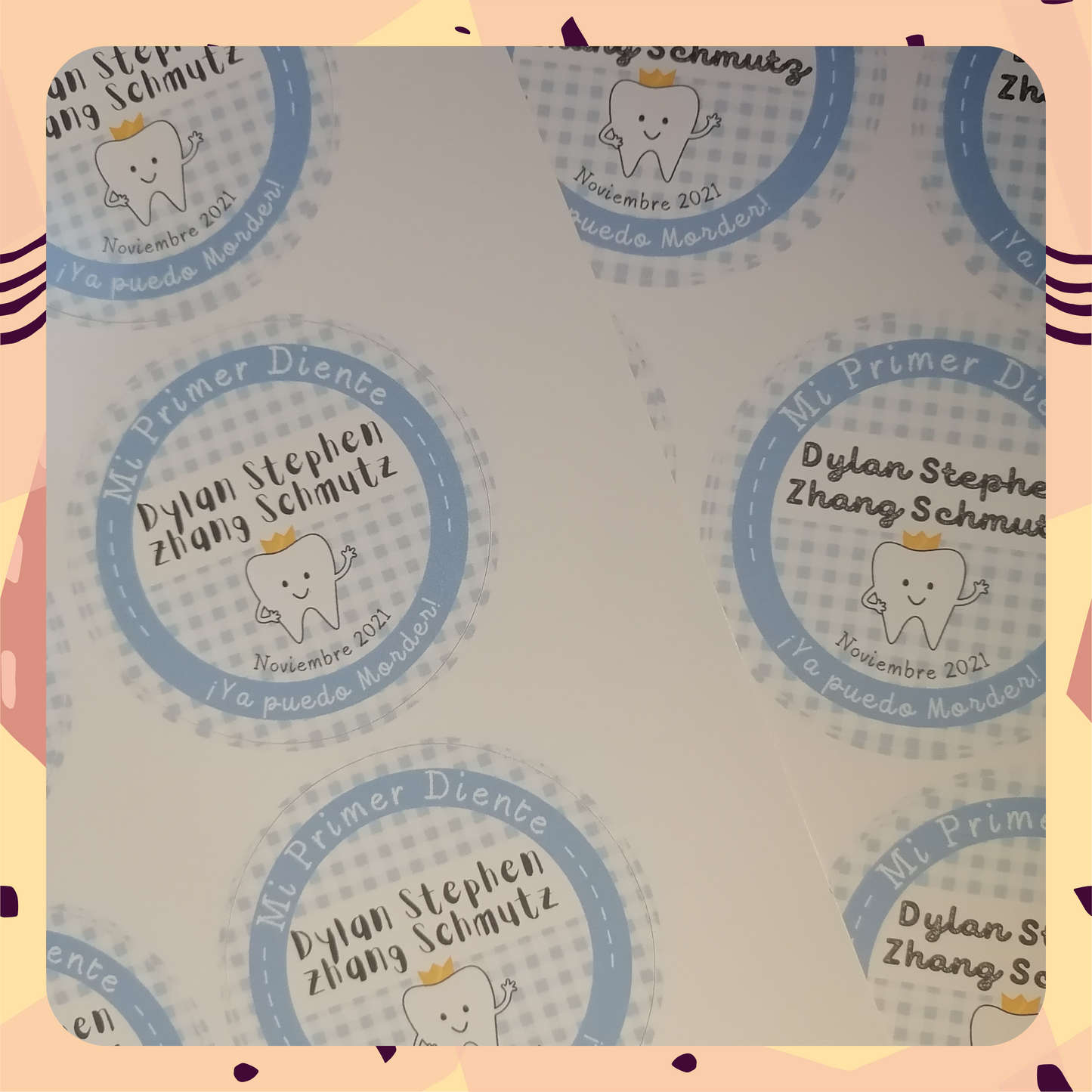 Etiquetas Redondas 5 cm