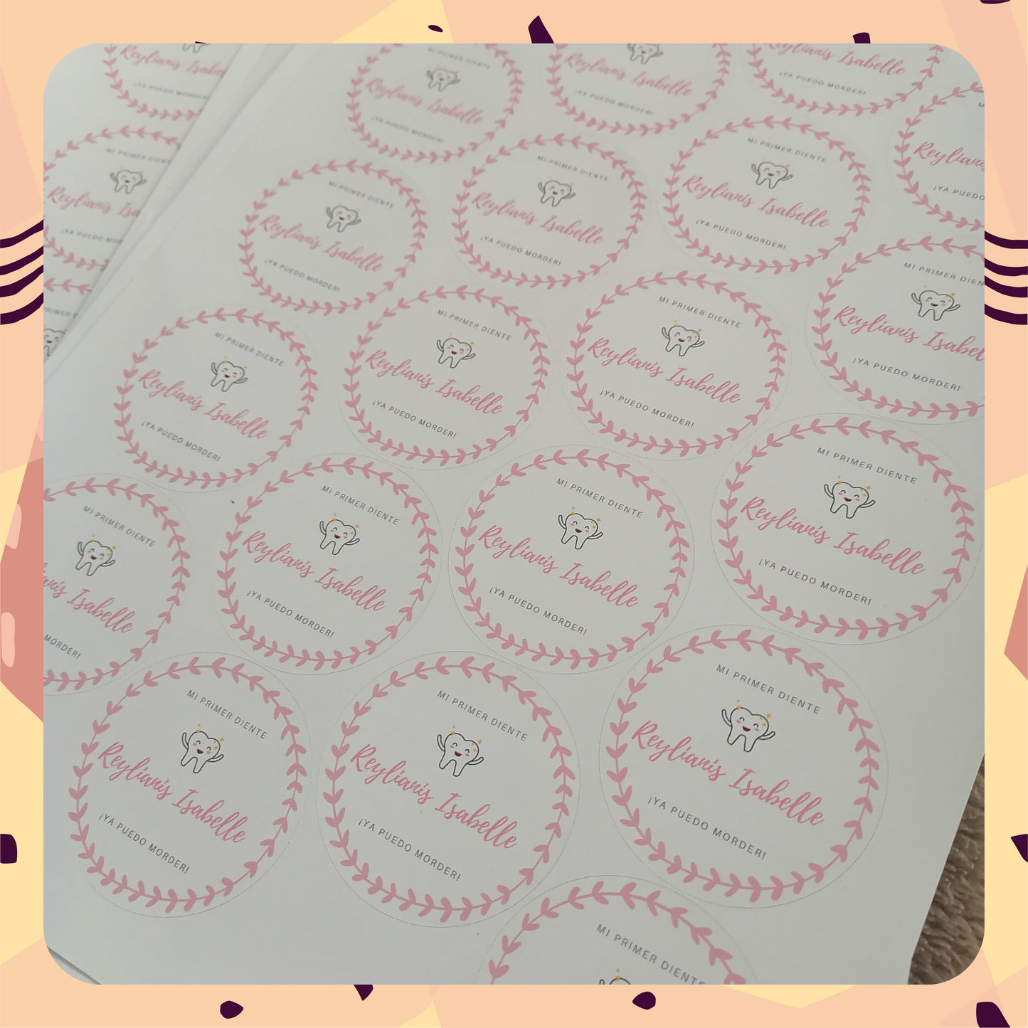 Etiquetas Redondas 5 cm