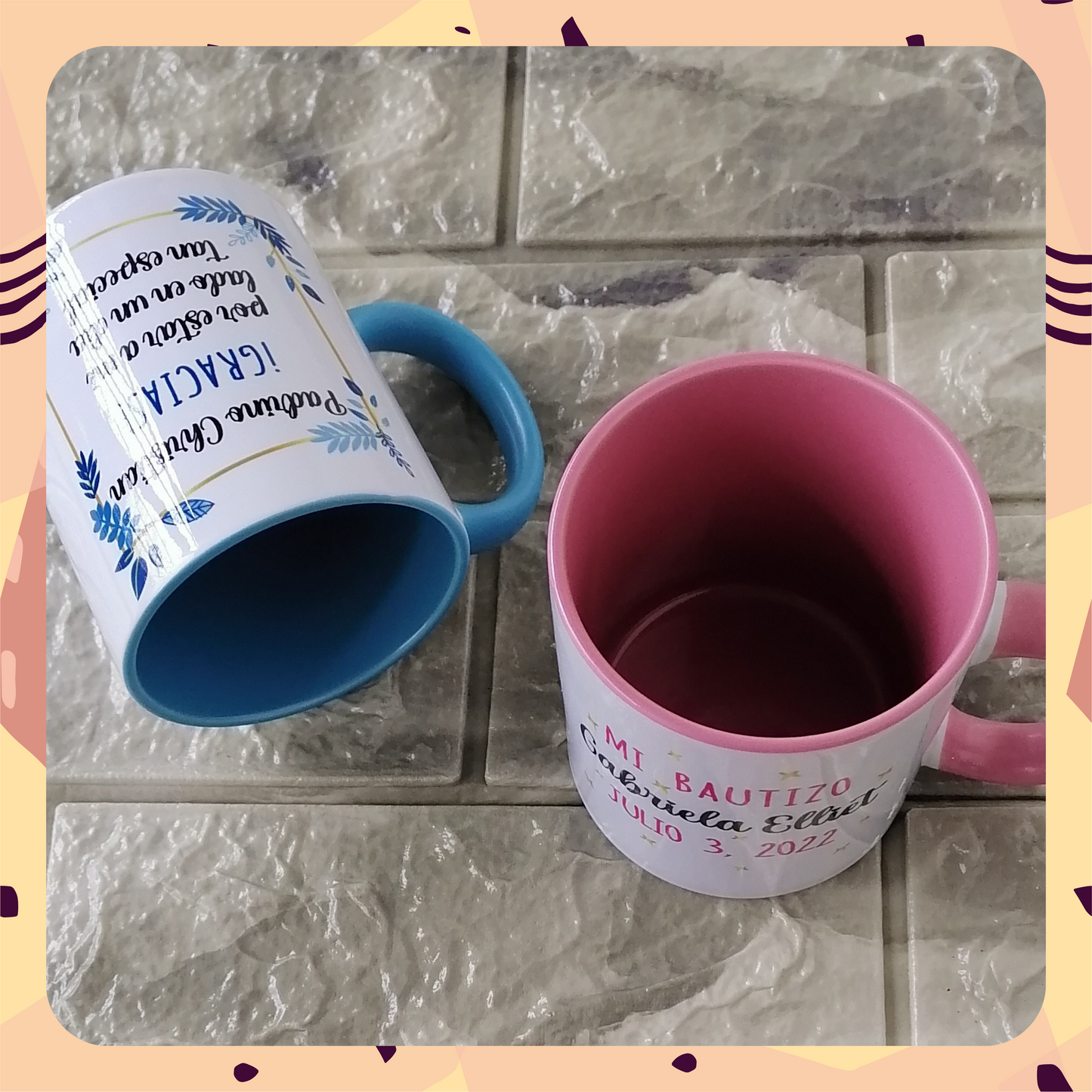 Tazas de agradecimiento Padrinos