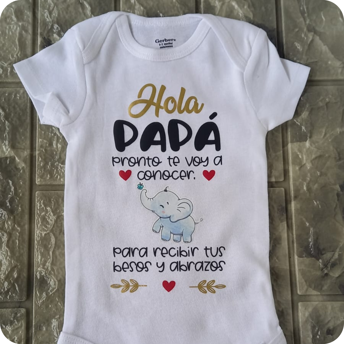 Body para anuncio de embarazo