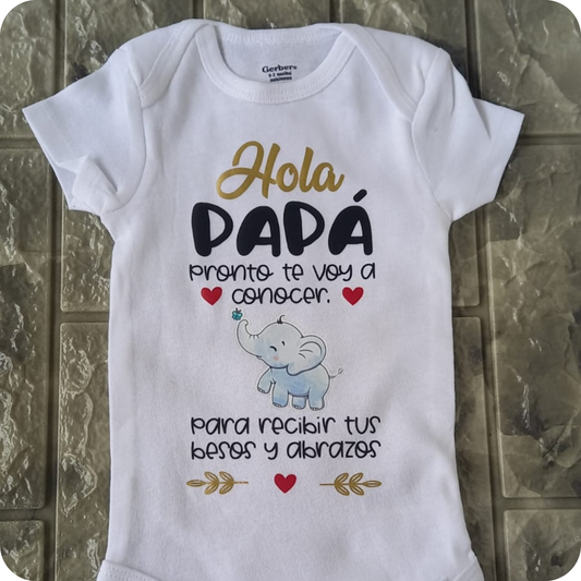 Body para anuncio de embarazo