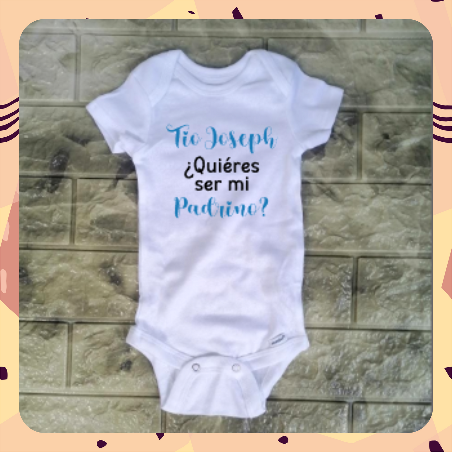 Enterizo para petición de Padrinos