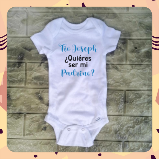 Enterizo para petición de Padrinos